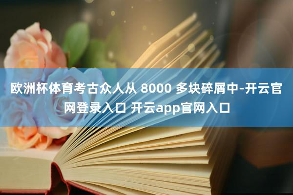 欧洲杯体育考古众人从 8000 多块碎屑中-开云官网登录入口 开云app官网入口